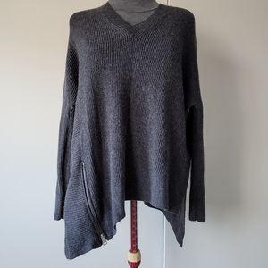 AllSaints Asymmetrical Able Knit Sweater